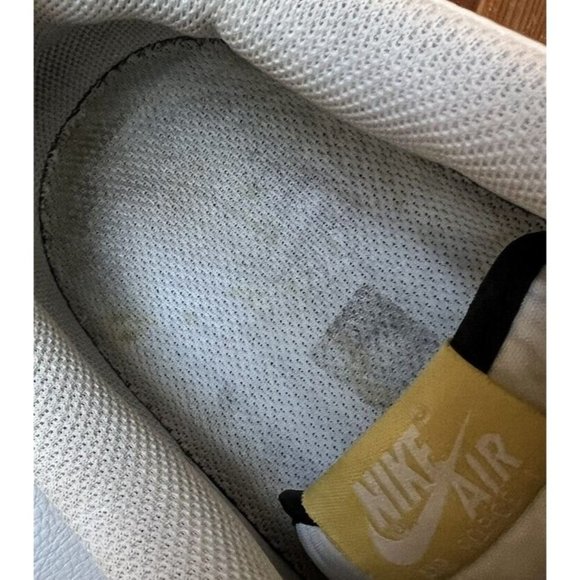 Nike Air Force One 07 LV8 Gold Links Zebra Print Sneakers Men’s Size 12 AF1 - Picture 8 of 9